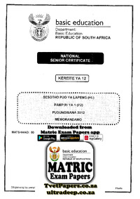 NSC 2012 Sesotho HL P2 Nov 2012 Memo.pdf